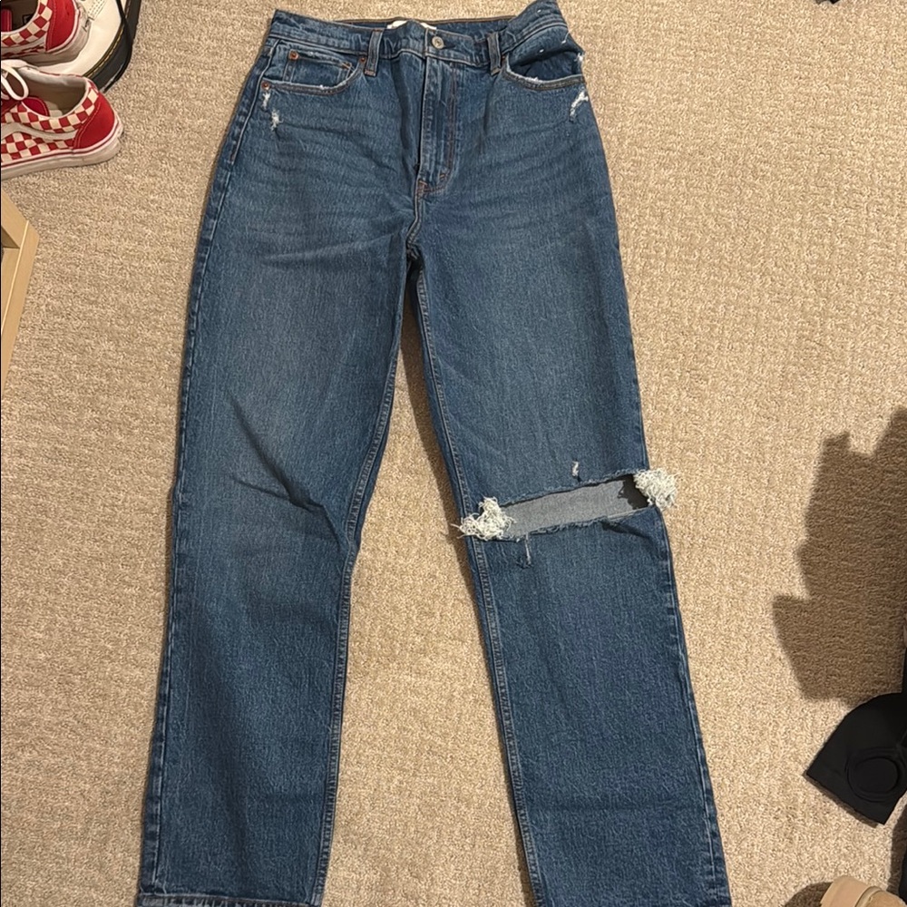 ABERCROMBIE ULTRA HIGH RISE 90s